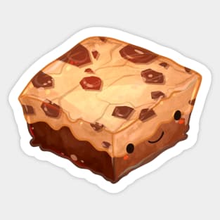 Brookie (Brownie + Chocolate Chip Cookie) Sticker